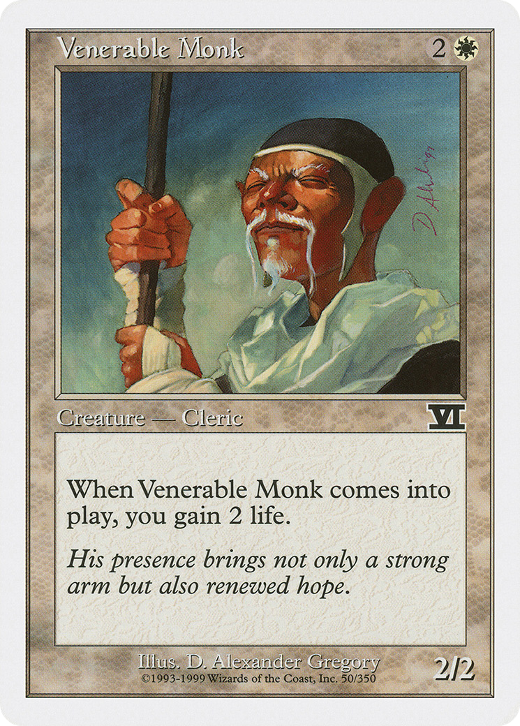Venerable Monk (6ED-050) - common