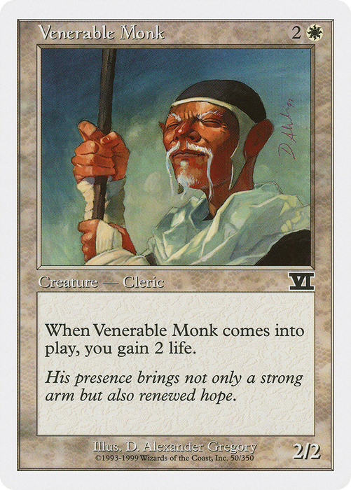 Venerable Monk (6ED-050) - common