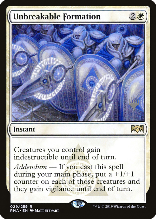 Unbreakable Formation (PPZNR-29P) - rare - Foil