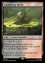 Smoldering Marsh (PIP-820) - rare - Foil