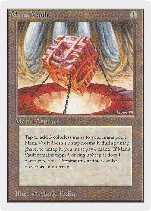 Mana Vault (2ED-260) - rare