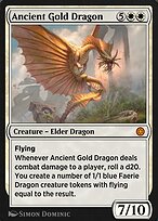 Ancient Gold Dragon (HBG-082) - mythic