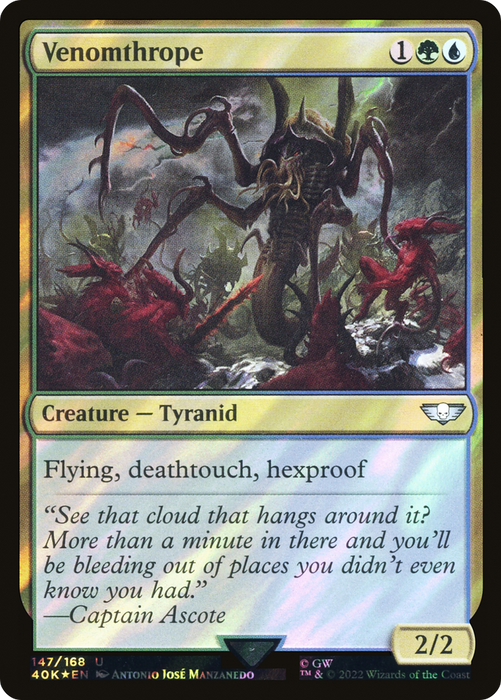 Venomthrope (40K-147★) - uncommon - Foil