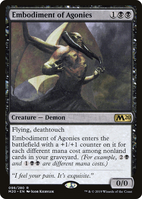 Embodiment of Agonies (M20-098) - rare