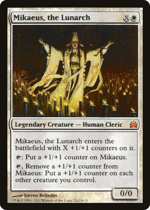 Mikaeus, the Lunarch (V11-006) - mythic - Foil