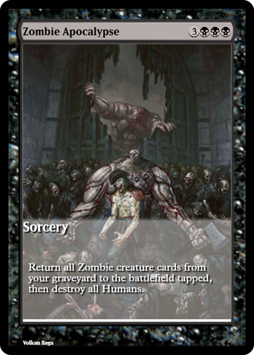Zombie Apocalypse (PRM-43515) - rare - Foil