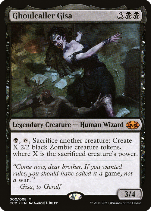 Ghoulcaller Gisa (CC2-002) - mythic