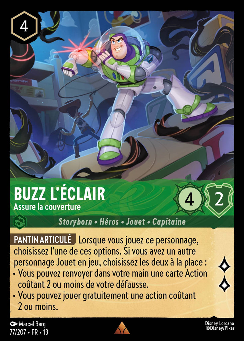 Buzz l'Éclair - Assure la couverture