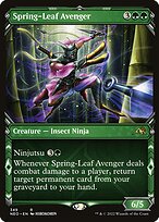 Spring-Leaf Avenger (NEO-349) - rare: (Showcase)