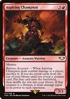 Aspiring Champion (40K-071) - rare