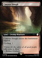 Canyon Slough (PIP-489) - rare: (Extended Art)