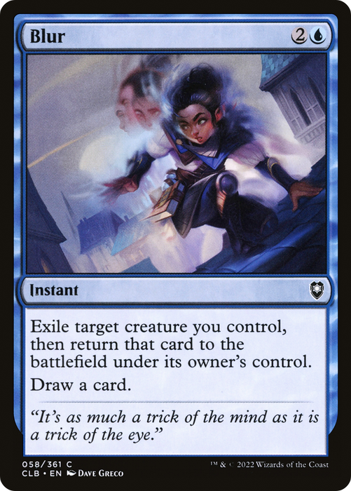 Blur (CLB-058) - common - Foil
