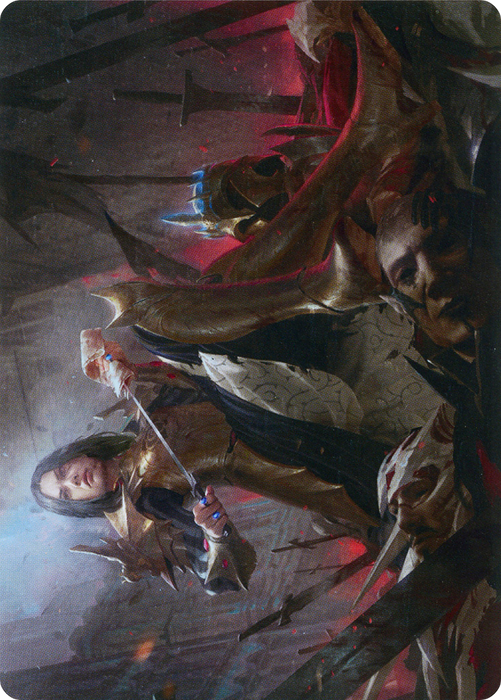 Marchesa, Resolute Monarch // Marchesa, Resolute Monarch (AMOM-025) - common (Borderless) - Foil