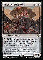 Inversion Behemoth (M3C-034) - rare - Foil