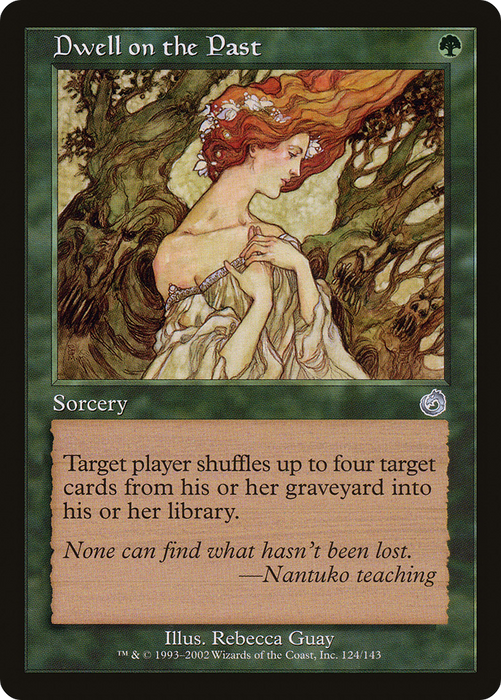 Dwell on the Past (TOR-124) - uncommon
