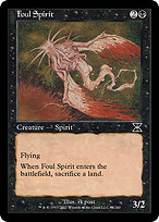 Foul Spirit (ME4-081) - common - Foil