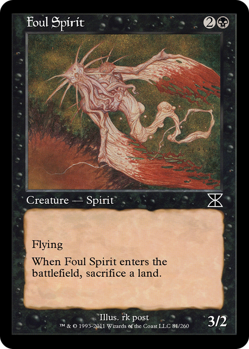 Foul Spirit (ME4-081) - common