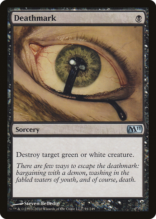 Deathmark (M11-091) - uncommon - Foil