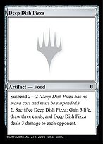Deep Dish Pizza (UNK-UA02B) - uncommon