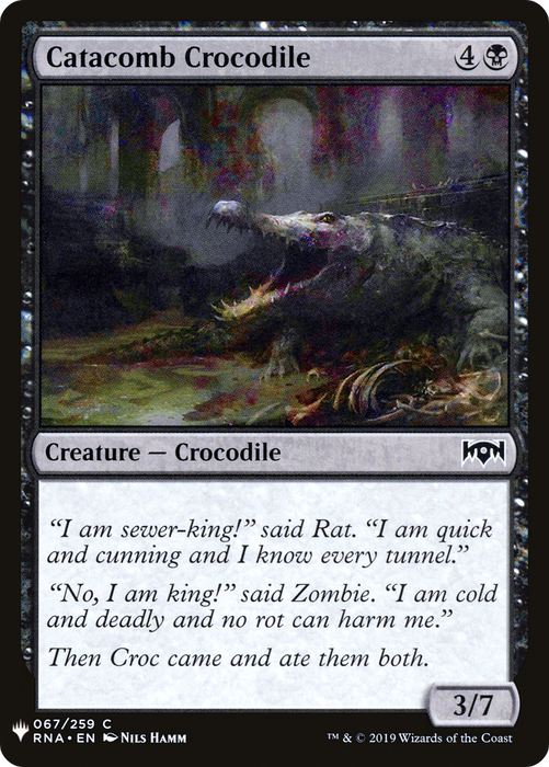 Catacomb Crocodile (LIST-RNA-67) - common