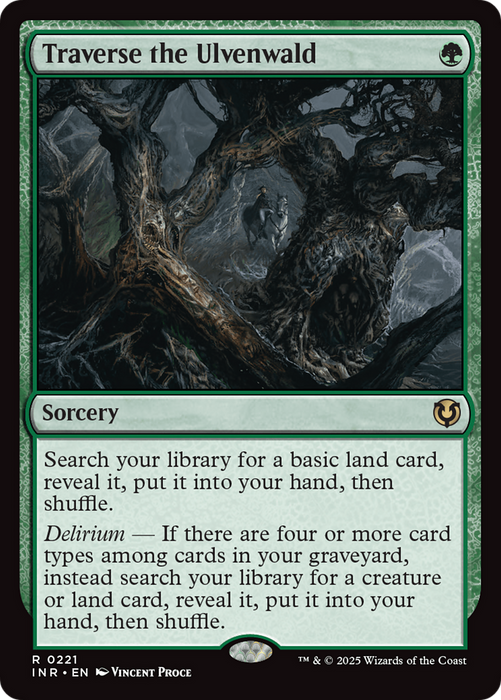 Traverse the Ulvenwald (INR-221) - rare - Foil
