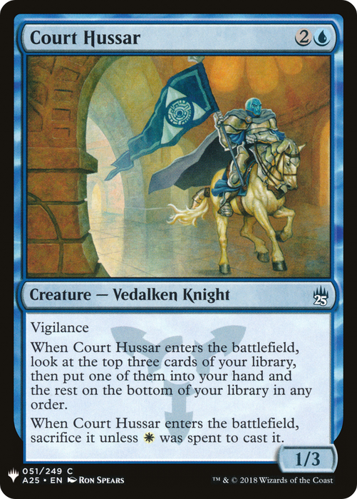 Court Hussar (LIST-A25-51) - common