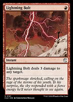 Lightning Bolt (CLU-141) - uncommon