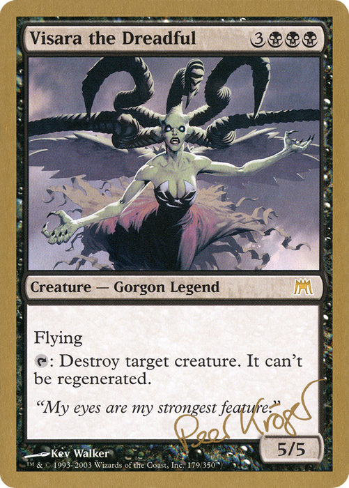 Visara the Dreadful (WCD-PK179) - rare