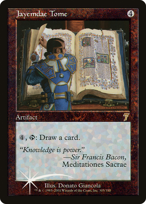 Jayemdae Tome (7ED-305★) - rare - Foil