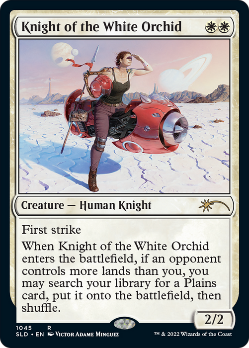 Knight of the White Orchid (SLD-1045) - rare - Foil