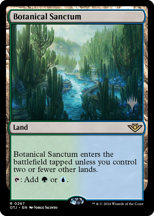 Botanical Sanctum (PPOTJ-267P) - rare - Foil