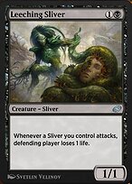 Leeching Sliver (J21-344) - uncommon