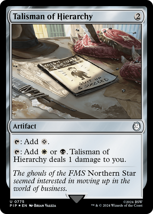 Talisman of Hierarchy (PIP-775) - uncommon - Foil