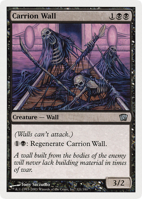 Carrion Wall (8ED-121) - uncommon