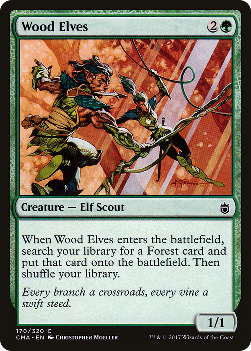 Wood Elves (CMA-170) - common
