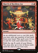 March of Reckless Joy (NEO-154) - rare - Foil