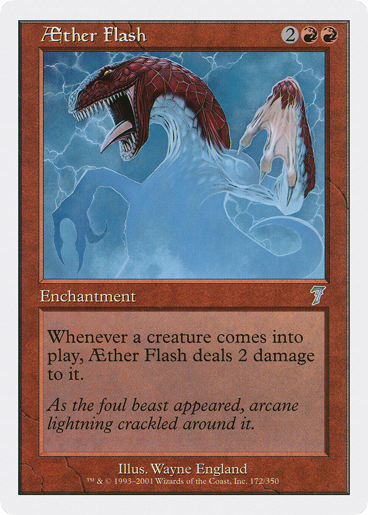 Aether Flash (7ED-172) - uncommon