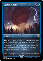 Cyclonic Rift (CMM-485) - rare - Etched Foil