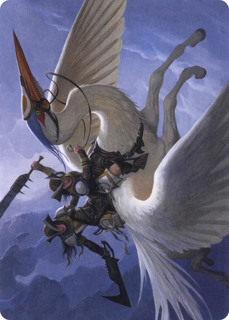 Gryffwing Cavalry // Gryffwing Cavalry (AVOW-011) - common (Borderless) - Foil