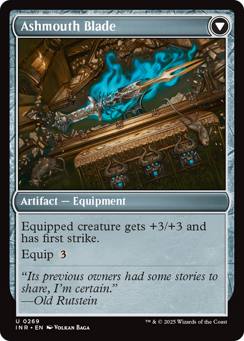 Neglected Heirloom // Ashmouth Blade (INR-269) - uncommon - Foil