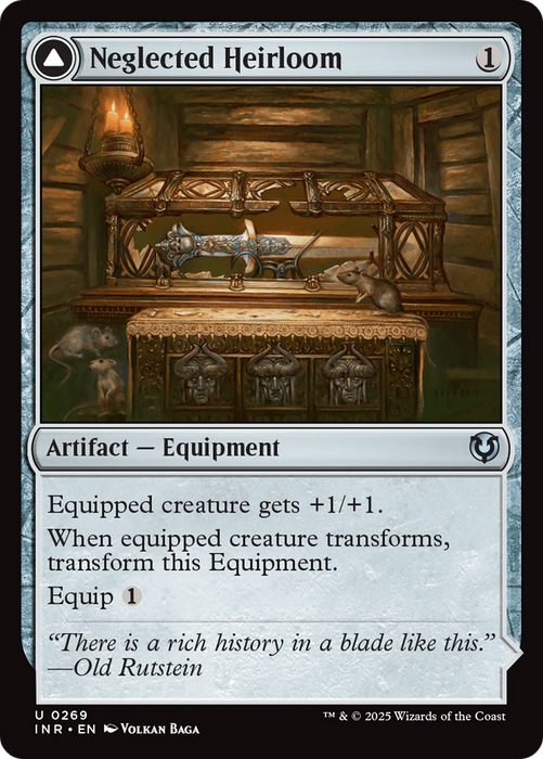 Neglected Heirloom // Ashmouth Blade (INR-269) - uncommon - Foil