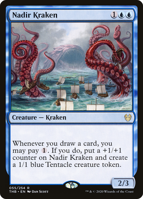 Nadir Kraken (THB-055) - rare