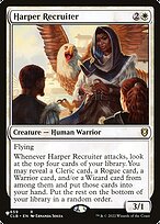 Harper Recruiter (CLB) (LIST-659) - rare