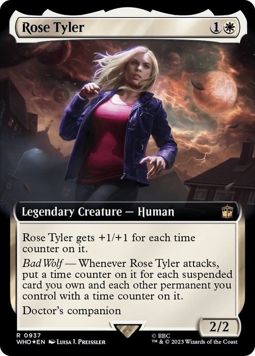 Rose Tyler (WHO-937) - rare: (Extended Art) - Foil
