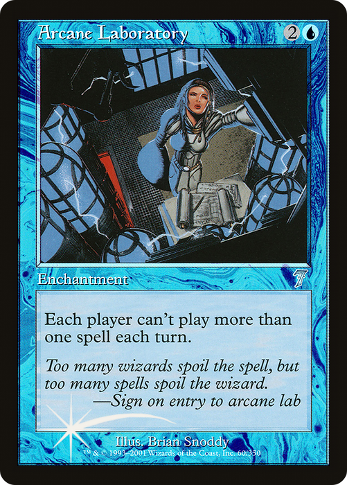 Arcane Laboratory (7ED-60★) - uncommon - Foil