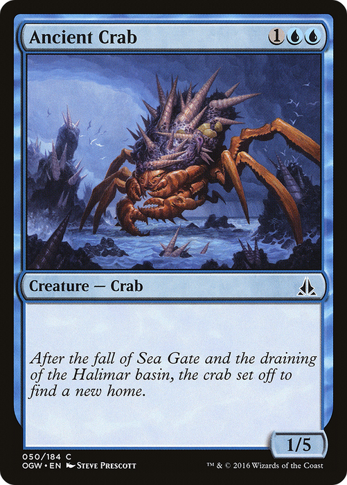 Ancient Crab (OGW-050) - common - Foil