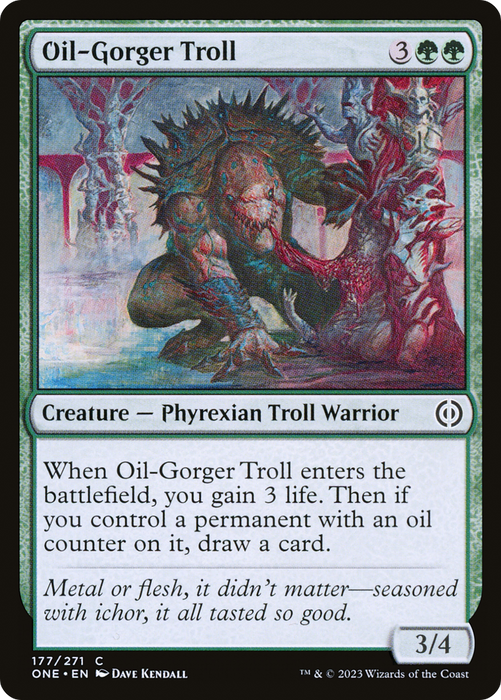 Oil-Gorger Troll (ONE-177) - common