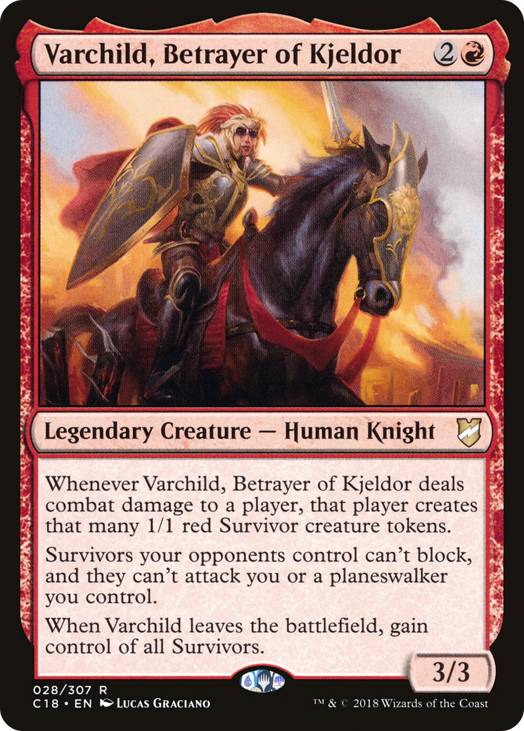 Varchild, Betrayer of Kjeldor (C18-028) - rare