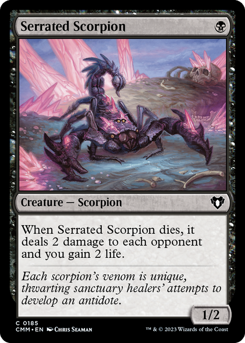Serrated Scorpion (CMM-185) - common - Foil