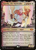 Aurelia, the Warleader (MUL-165Z) - mythic: (Showcase) - Foil